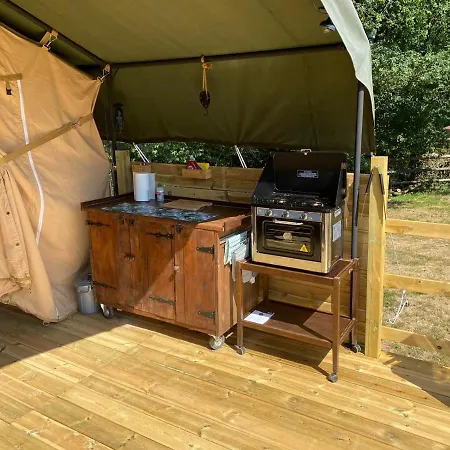 Kamp alanı Moulin Du Pommier Glamping &